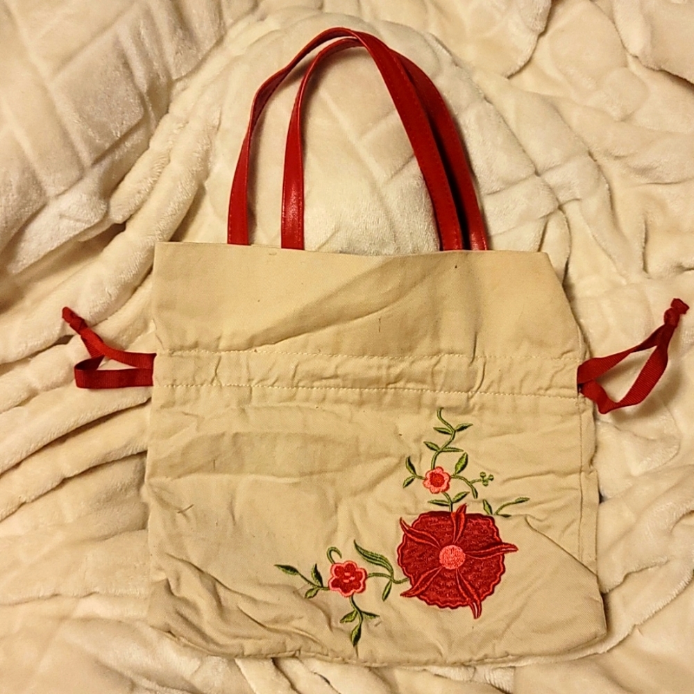 Vintage Avon Drawstring Purse
